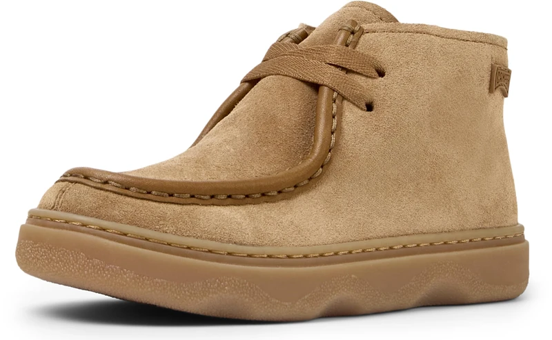 Camper Kiddo K900398 Wallabee Bootie, Medium Brown 001, 25 EU, Medium Brown 001, 8 UK Child