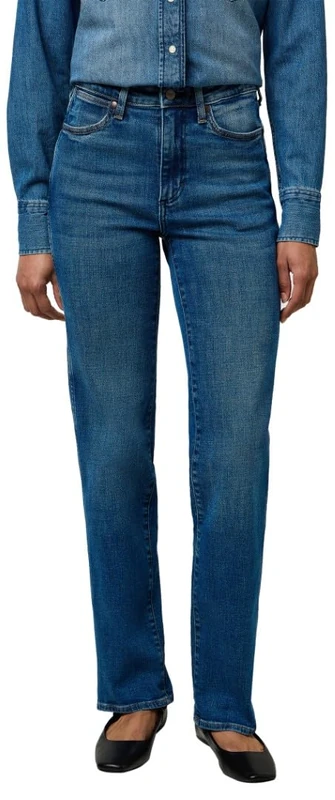 Wrangler Women's Straight Jeans, Canyon Crest, 31W x 34L