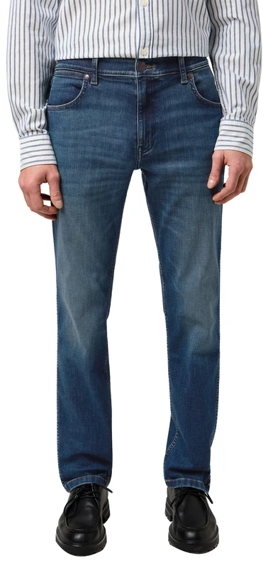 Wrangler Herren-Jeans Greensboro, Regular Fit, Straight Leg