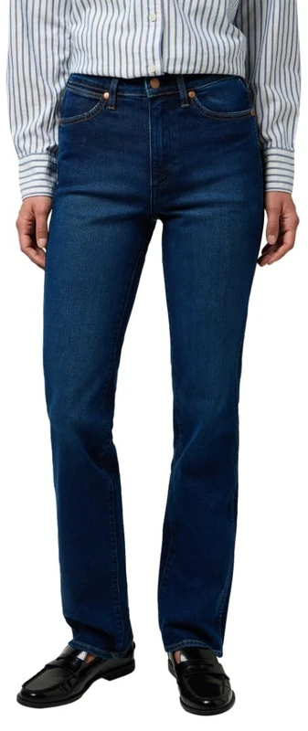 Wrangler Women's Straight Jeans, Posh Parade, 36W x 30L