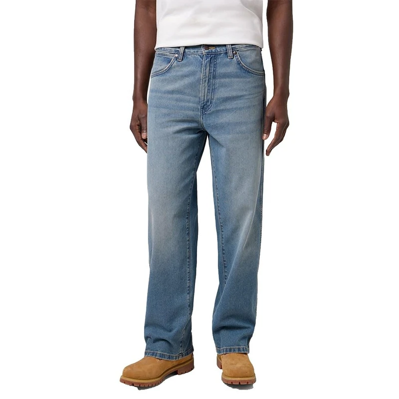 Wrangler Men's Loose Straight Jeans, Authentic Medium, 34 W/32 L