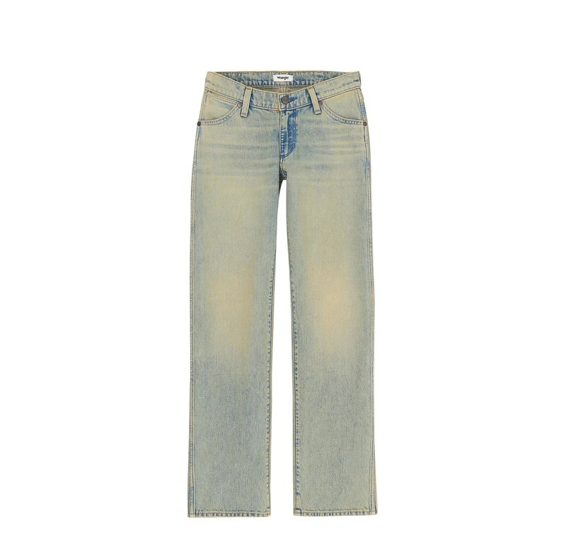 Wrangler Women's Low Rise Cowboy Jean, Tinted Indigo, 31W x 32L