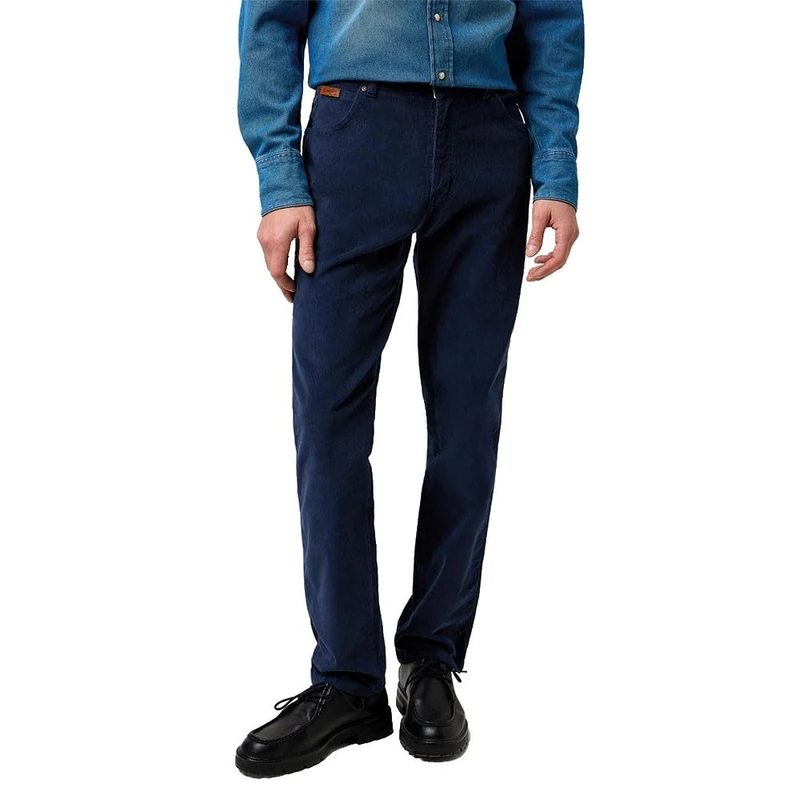 Wrangler Men's Texas Slim Jeans, Indigo (Mood Indigo), 38 W/32 L