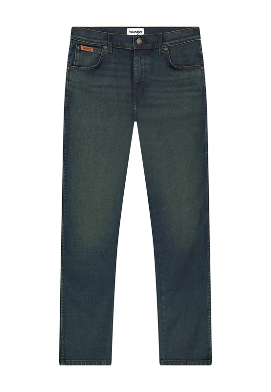 Wrangler Texas Men's Regular Fit Straight Leg Jeans, Polar Grey, 42 W/34 L