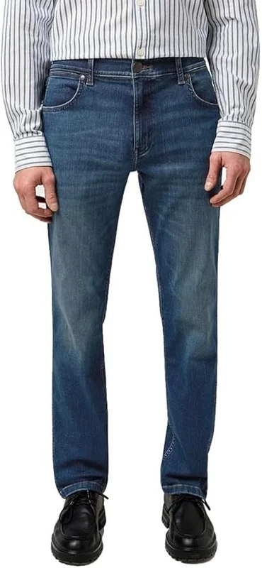 Wrangler Herren-Jeans Greensboro, Regular Fit, Straight Leg