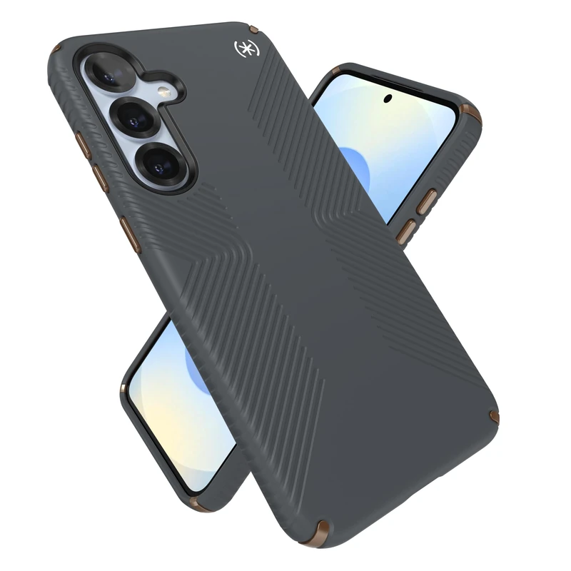 Speck Samsung Galaxy S25 Plus Case - Magnet Case, 13-Foot Drop Protection, No-Slip Grips - Samsung S25 Plus Case Magsafe - Raised Bezel and Enhanced Buttons - Presidio 2 Grip(Pack of 1)