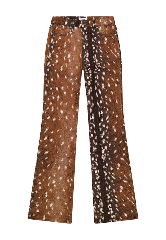 Wrangler Women's Bootcut Jeans Bootcut Fit Bootcut Leg, Fawn, 27W x 30L