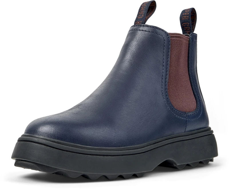 Camper Unisex Kids Norte K900149 Chelsea Bootie, Dark Blue 024, 2.5 UK