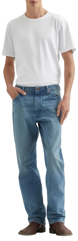 Wrangler Men's 13mwz Jeans, Iron Forge, 33 W/32 L