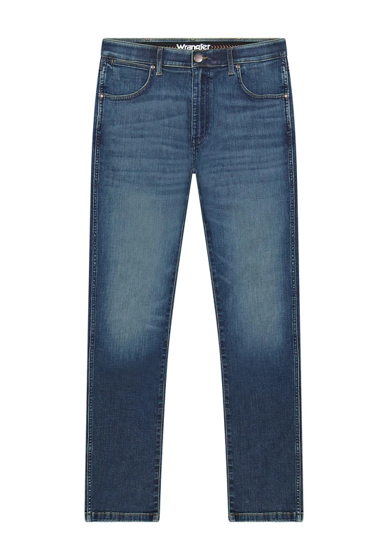 Wrangler Men's Larston Jeans, Marine Tint, 32 W/32 L