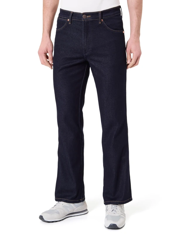 Wrangler Mens Wrancher Bootcut Fit Bootcut Leg Jeans, Moonlight Rinse, 29 W/34 L
