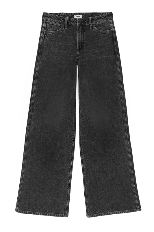 Wrangler Women's World Wide Wide Leg Jeans, Streak, W26/L34