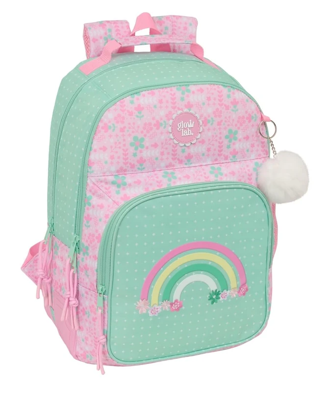 Safta GLOWLAB AMAZING – Children's School Backpack, Ideal for Children of Different Ages, Comfortable and Versatile, Quality and Resistance, 32 x 15 x 42 cm, multicoloured, M, Casual