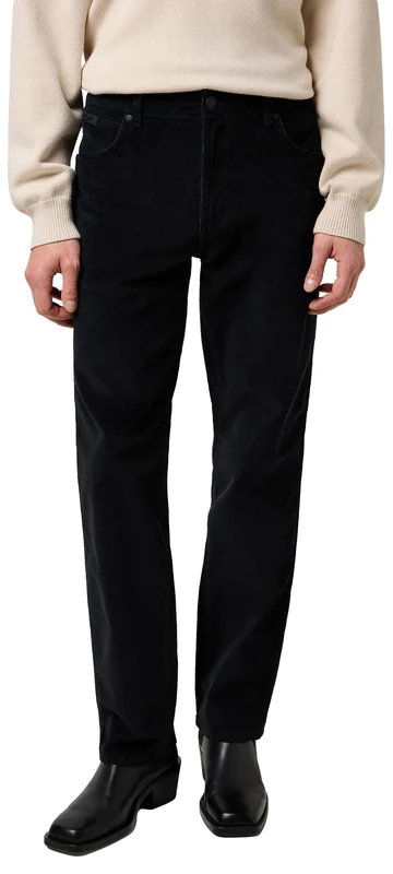 Wrangler Texas Men's Regular Fit Straight Leg Jeans, Black, 36 W/30 L