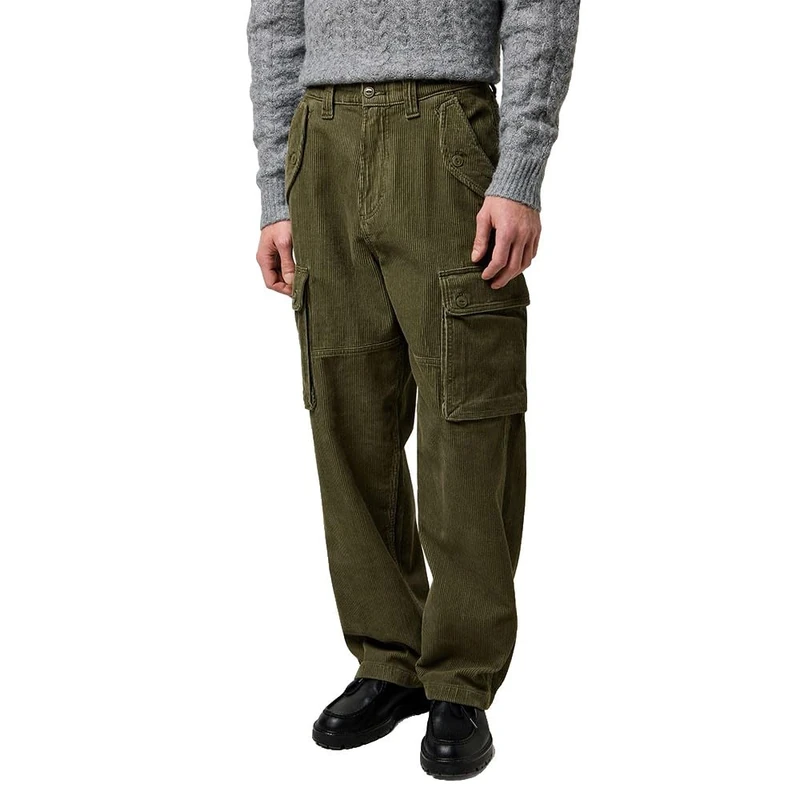 Wrangler Men's Cj Loose Cargo Pants, Green (Ivy Green), 36 W/32 L