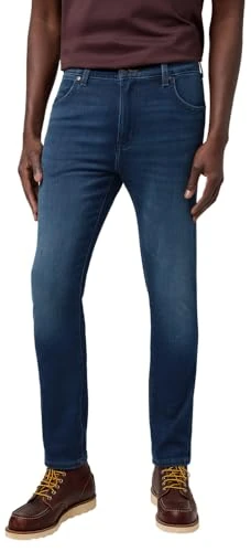 Wrangler Men's Larston Jeans, Fog, 34 W/34 L