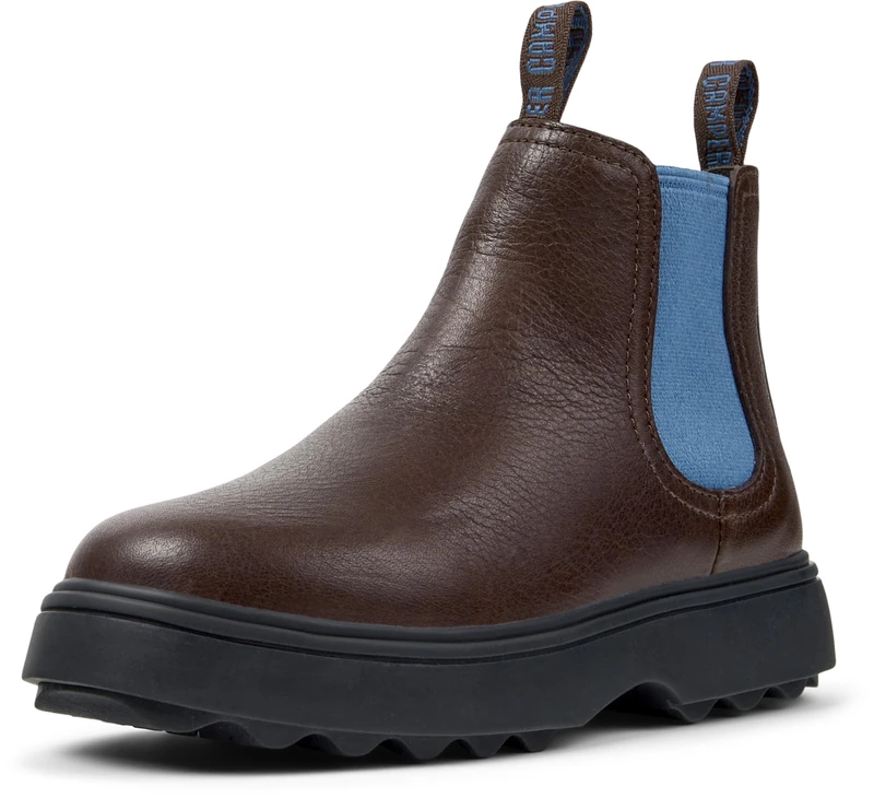 Camper Norte K900149 Chelsea Bootie, Dark Brown 025, 27 EU, Dark Brown 025, 9.5 UK Child