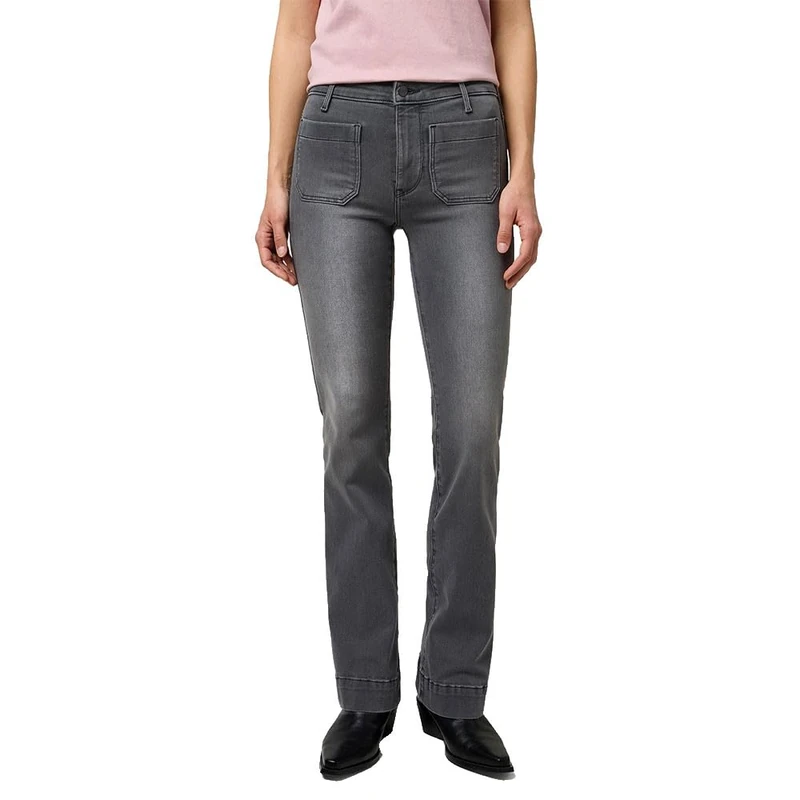 Wrangler Women's Flare Jeans, Frosted Fronts, 32W x 34L
