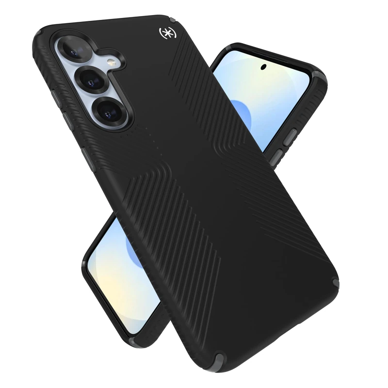 Speck Samsung Galaxy S25 Plus Case - Magnet Case, 13-Foot Drop Protection, No-Slip Grips - Samsung S25 Plus Case Magsafe - Raised Bezel and Enhanced Buttons - Presidio 2 Grip
