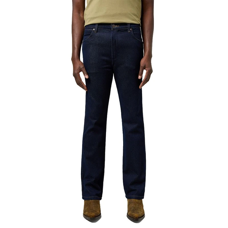 Wrangler Mens Wrancher Bootcut Fit Bootcut Leg Jeans, Moonlight Rinse, 33 W/32 L