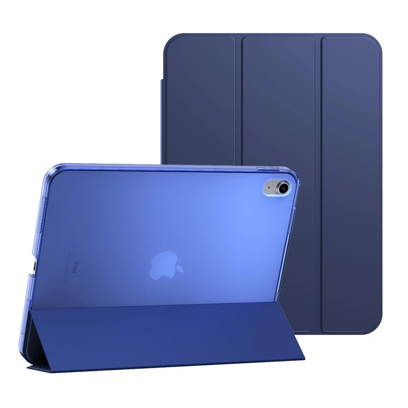 Case for New iPad 11 (2025) & iPad 10.9 Inch (10th Generation) - 2022 Release, Slim Smart Magnetic Cover with Auto Wake/Sleep, Multiple Viewing Angles, Lightweight Protective Case - Blue