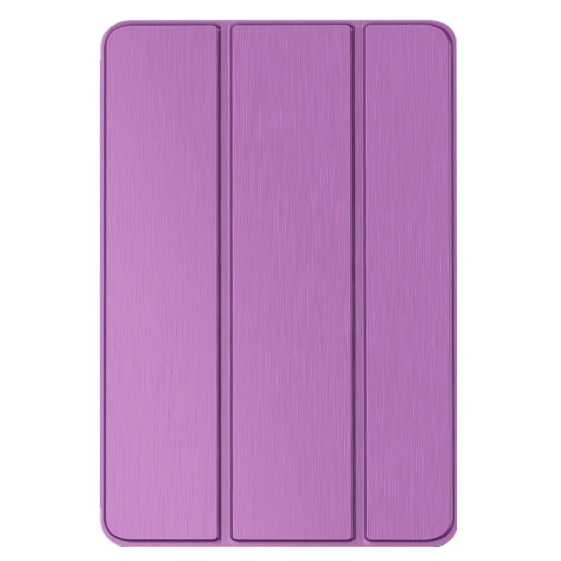Smart Trifold Stand with Soft TPU Case, Compatible with TCL - DARK PURPLE