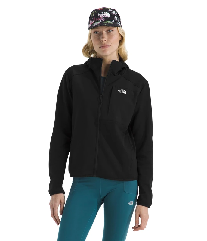 The North Face Women's Performance Fleece Full Zip Hoodie Jacket, Tnf Black, XS