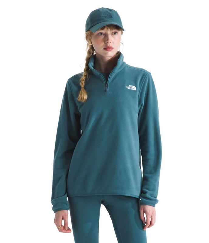 The North Face Women's Glacier Fleece 1/4 Zip Jacket, Space, XS