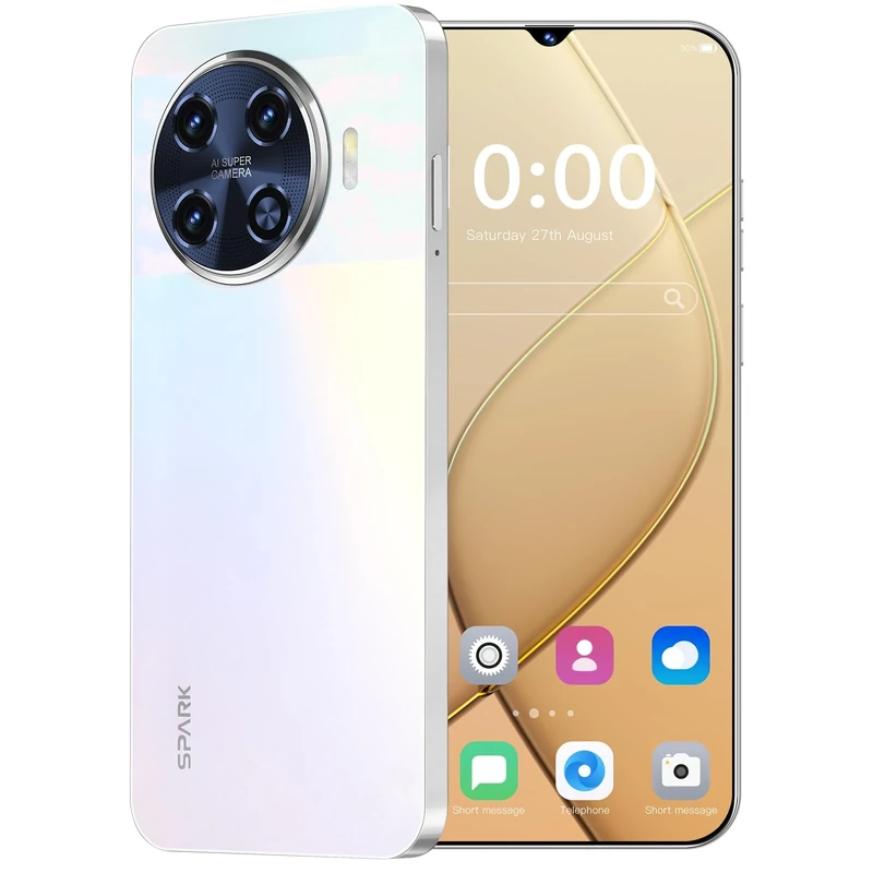 Spark 20 Pro Smartphone, 6.28-inch Display, 2500 mah Battery, 16GB ROM, 2GB RAM Expandable Storage (White)
