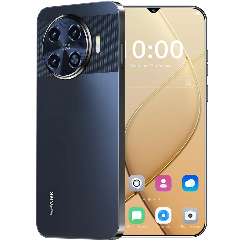 Spark Pro Smartphone, 6.28-inch Display, 2500 mAh Battery, 32GB ROM, 3GB RAM Expandable Storage (Black)