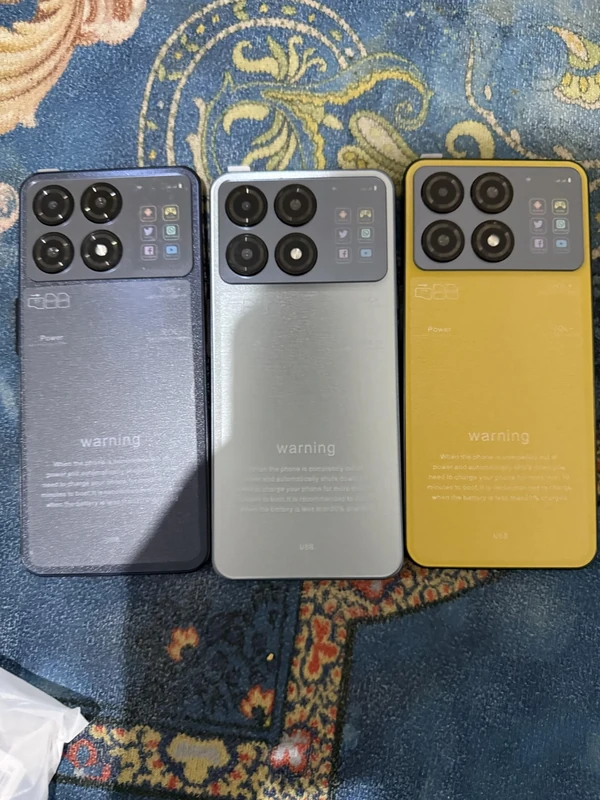 X7 Pro 6.6-inch Display, 16GB ROM, 8MP Camera, Dual SIM Smartphone (Blue)