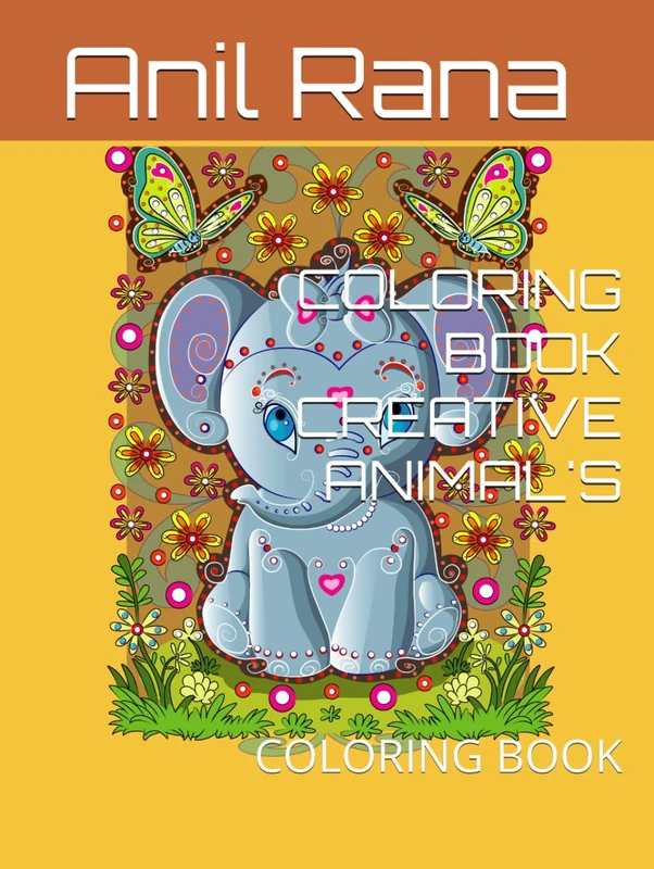 COLORING BOOK CREATIVE ANIMAL'S: COLORING BOOK CREATIVE ANIMAL'S