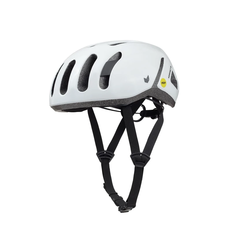 CATLIKE 7101300004 - KOMPACTO II Unisex Allround Helmet Size L (59-62cm) with MIPS® Evolve, airflow and protection on road, gravel, MTB, White Gloss