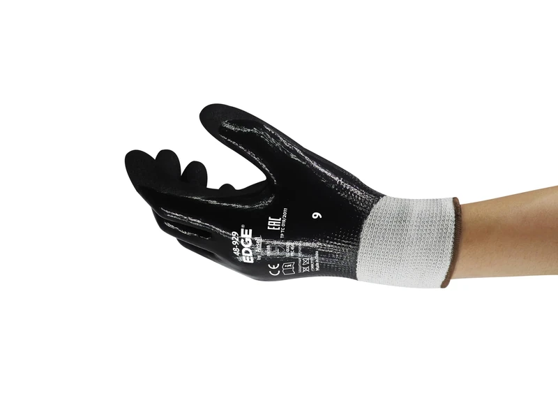 Ansell Edge 48-929 Safety Work Gloves Mechanical Protection, Size 9 (L), (12 Pairs) - Image 1