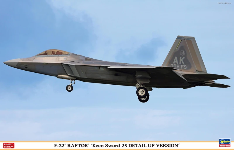 ハセガワ Hasegawa 1/48 F-22 Raptor Plastic Model Making Scale 1:48