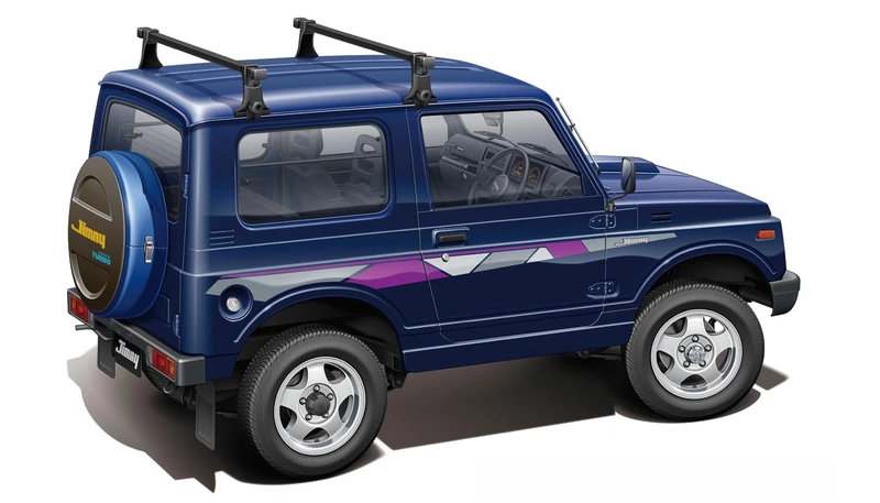 ハセガワ Hasegawa 1/24 Suzuki Jimny with Roof Rack Plastic Model Making Scale 1:24 - Image 1