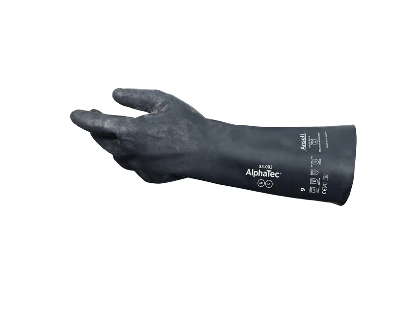 Ansell AlphaTec 53-003 Safety Work Gloves Mechanical Protection, Size 11 (2XL), (1 Pair)