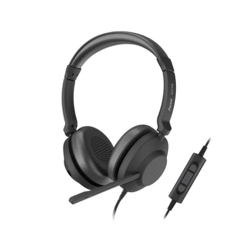 Axtel Headphones with Microphone - 3.5 mm Black