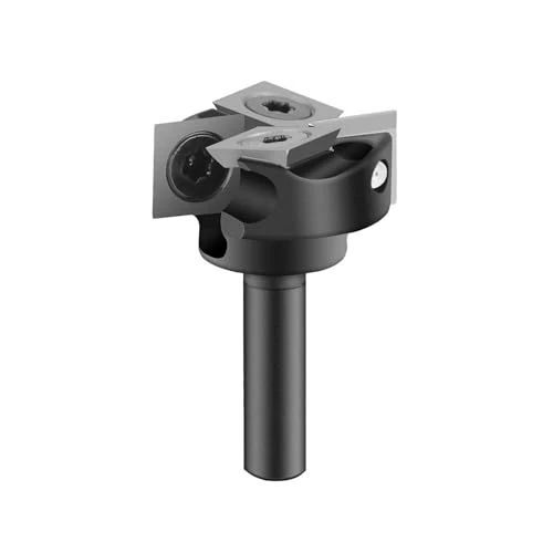 SpeTool CNC Spoilboard Router Bit Planer 1/4" Shank Dado Cleaning 2+2 Flute 1" Cutting Diameter Surfacing Planning Router Bit