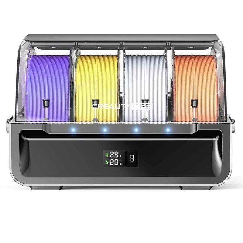Creality CFS - Filament System, Multi-Color 3D Printer Automatically Filament Identification, Moisture-Proof Filament Storage Box, Supports 4 Parallel Devices for K2 Plus