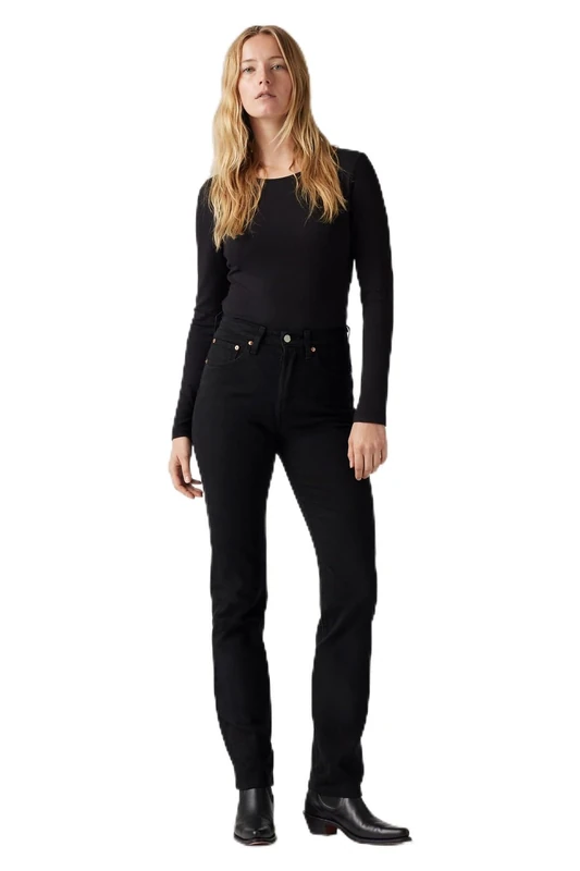 Levi's Men's 501® Original Fit Jeans, Blacks (0548), 25W/30L