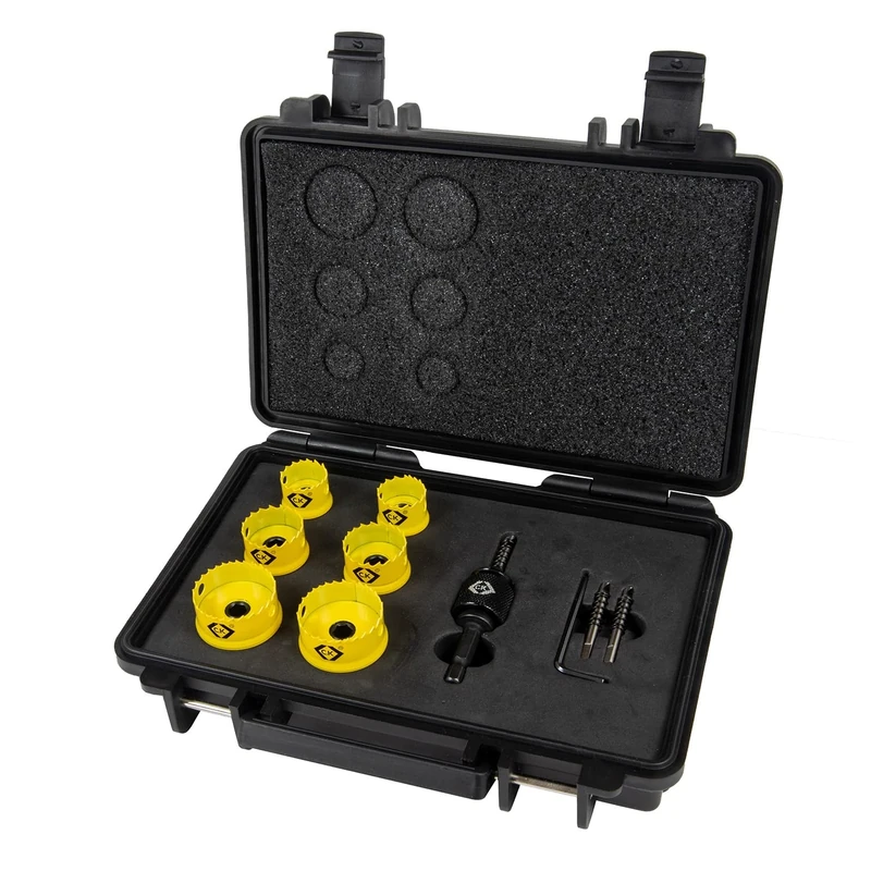 Vorteck Pro Cobalt QC Sheet Steel Hole Saw Set