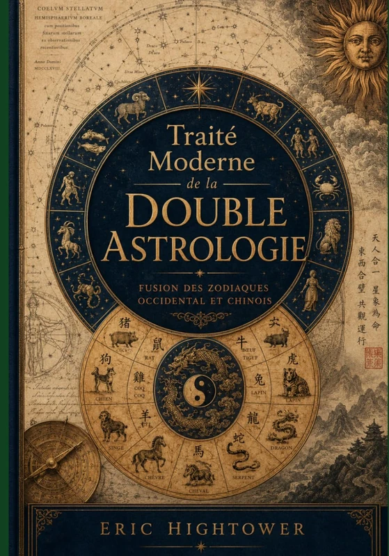 Traité Moderne de la Double Astrologie: "Fusion des Traditions Occidentale et Chinoise pour Révéler Votre Destin Unique": 1 ("Les Clés du Cosmos : L'Astrologie à Travers le Monde") - Image 1