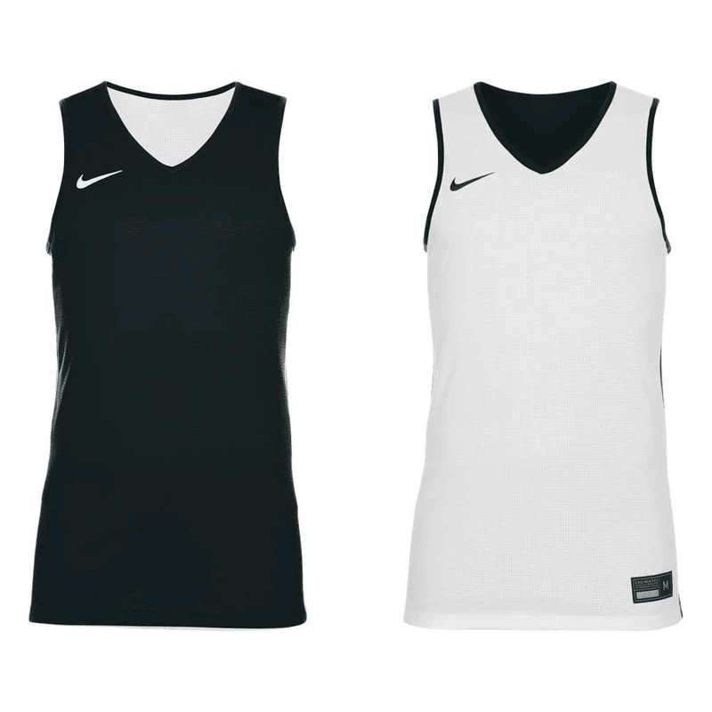 NIKE Baby Boys Team Basketball Reversible Jersey 20 Undershirt, Black, XL EU