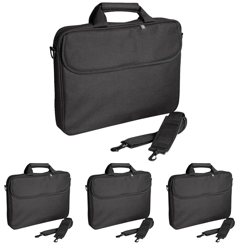 techair TANB0100 15.6 inch Black Laptop Shoulder Bag (Pack of 4)