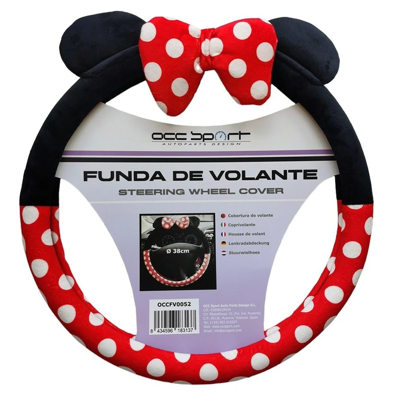 OCCSPORT Anime Female Steering Wheel Cover