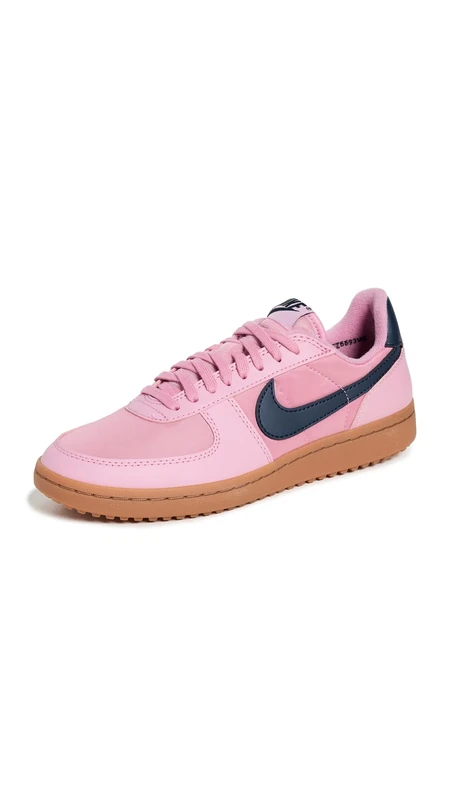 Nike WMNS Field General Womens Laced Shoes, ELEMENTALPINKOBSIDIAN-GUMMEDBROWN, 7 UK