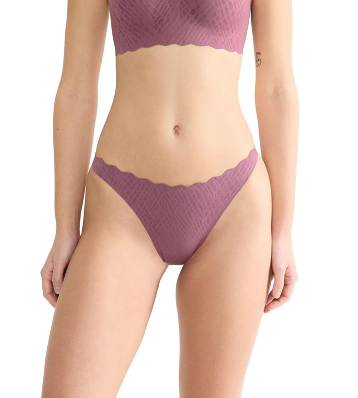 sloggi Damen Zero Feel Bliss String Briefs, Lila Clover, S EU