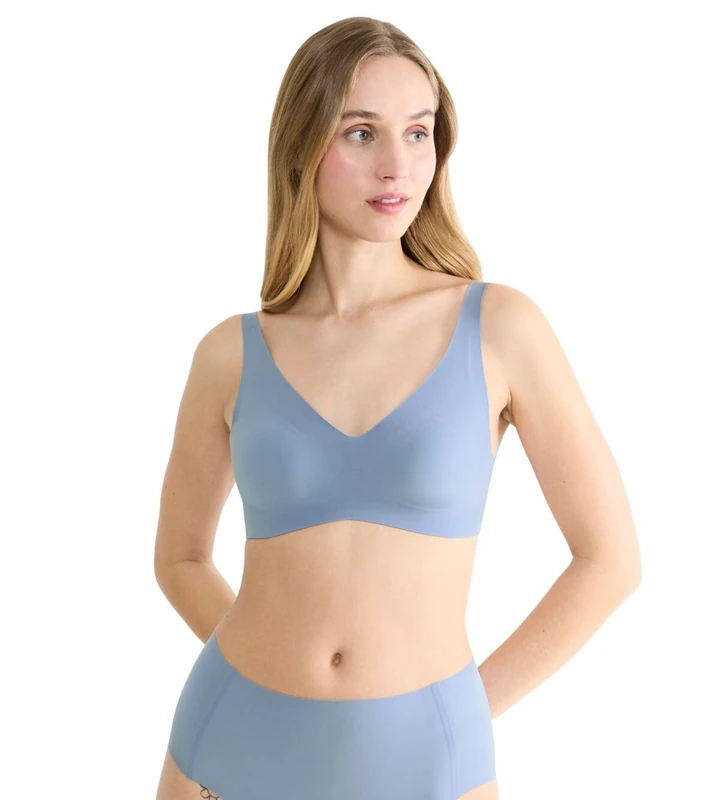 Sloggi Zero Feel 2.0 Soft Bra Chambray, Cambric, X