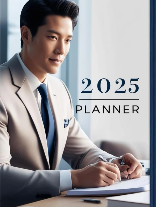 2025 Premium Planner: Modern Daily, Weekly, and Monthly Organizer for Productivity, Goal Setting, Habit Tracking, and Notes: A Guide and Note Book to Plan Your Year with Style and Clarity
